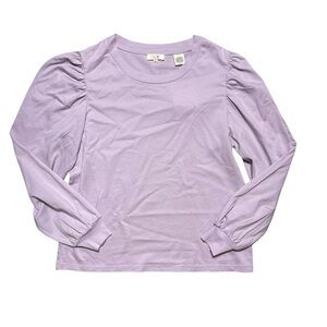 Levi’s Flora Long Sleeve Lavender Frost Pullover S